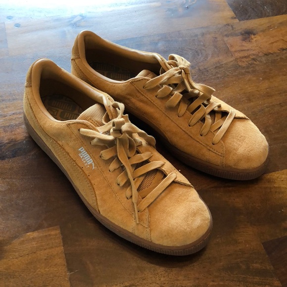 puma camel shoes